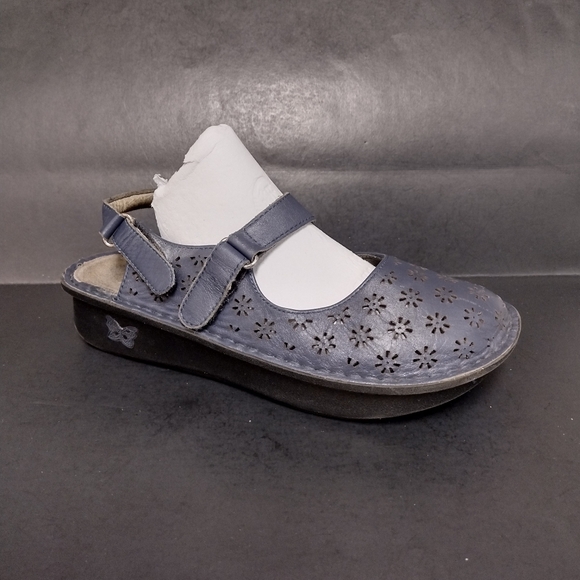 - ALEGRIA - WOMEN'S LEATHER SANDALS SIZE : 9 ( 39 ) - Picture 3 of 8